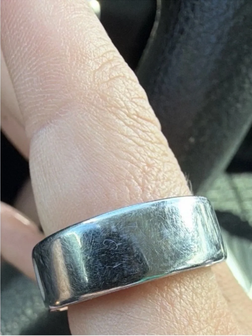 Oura Ring silver size 9
